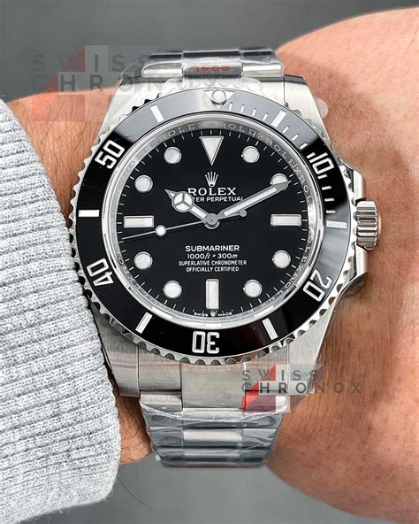 rolex no date for sale|2023 submariner no date 124060.